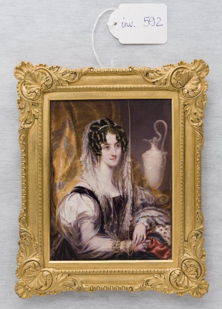 9mc05-TA-2019_Torino, Museo Civico d'Arte Antica - Palazzo Madama, T. George, Ritratto di Madame G. R. Smith, inv. 592