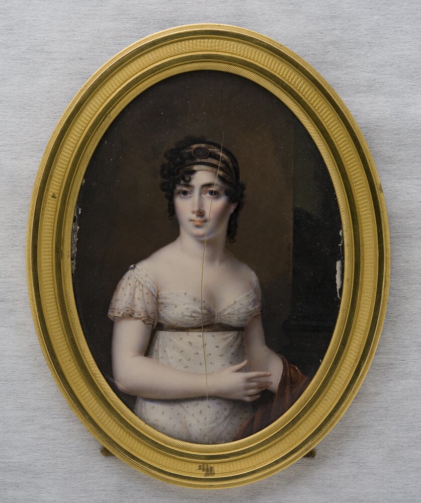 9mc10-TA-2019_Torino, Museo Civico d'Arte Antica - Palazzo Madama, J. B. Isabey, Ritratto presunto di Giuseppina, imperatrice dei francesi, inv. 509