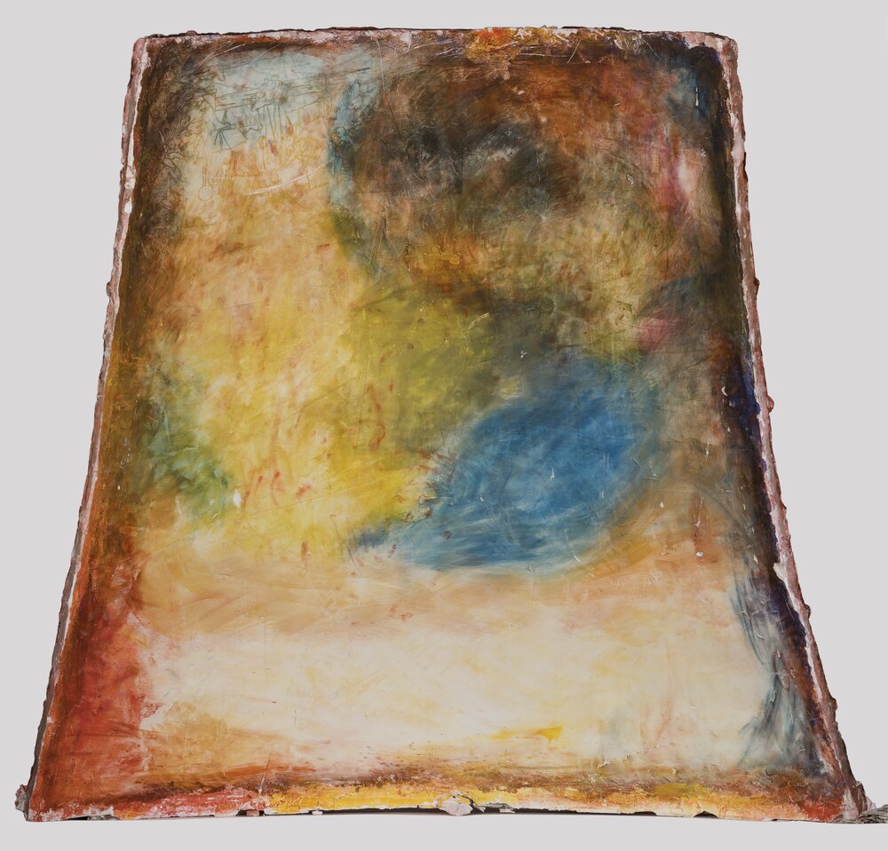 Torino, Galleria d'Arte Moderna e Contemporanea (GAM), L. Mainolfi, La campana, inv. S-473 - prima del restauro