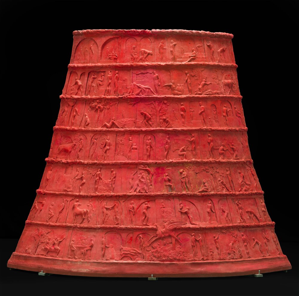 Torino, Galleria d'Arte Moderna e Contemporanea (GAM), L. Mainolfi, La campana, inv. S-473 - dopo il restauro