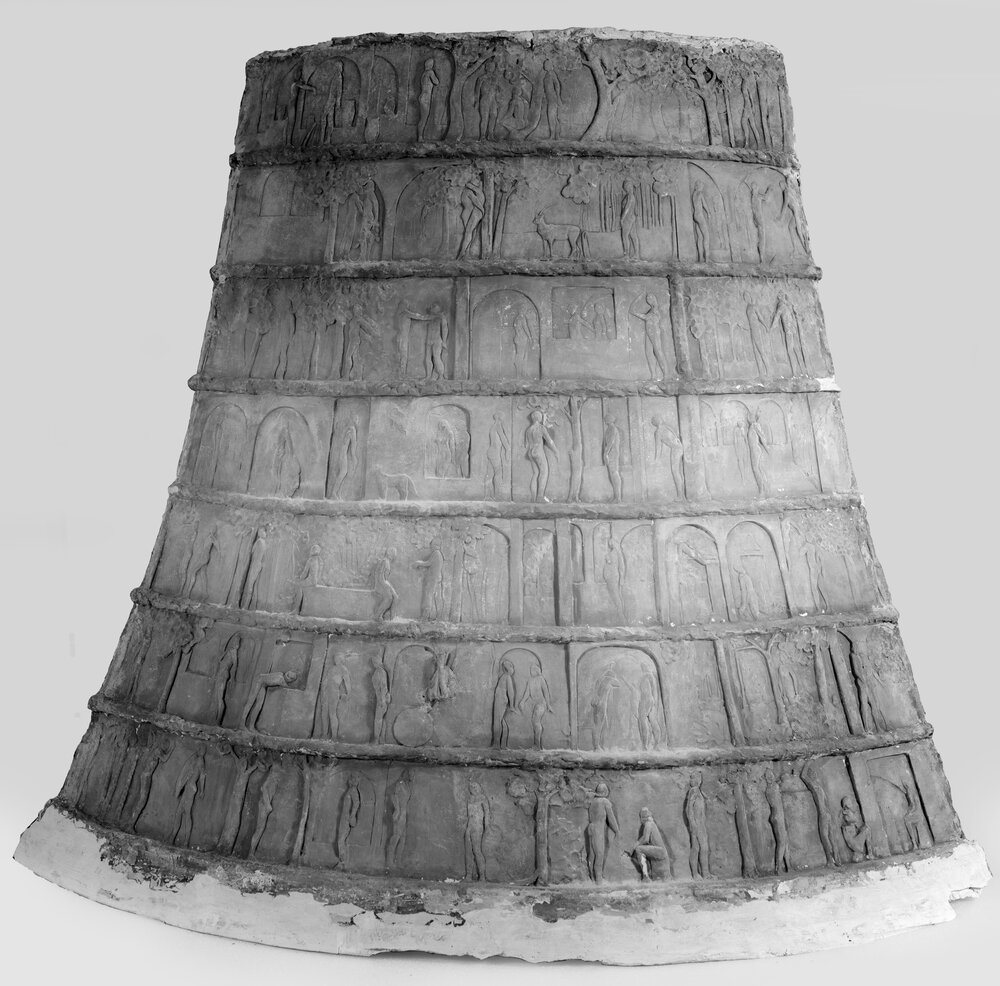 Torino, Galleria d'Arte Moderna e Contemporanea (GAM), L. Mainolfi, La campana, inv. S-473 - infrarosso IR (950 nm)