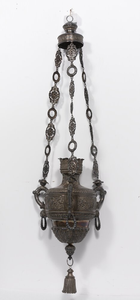 7-CM-2019_Fossano, Cattedrale di s. Maria e s. Giovenale, Lampada votiva