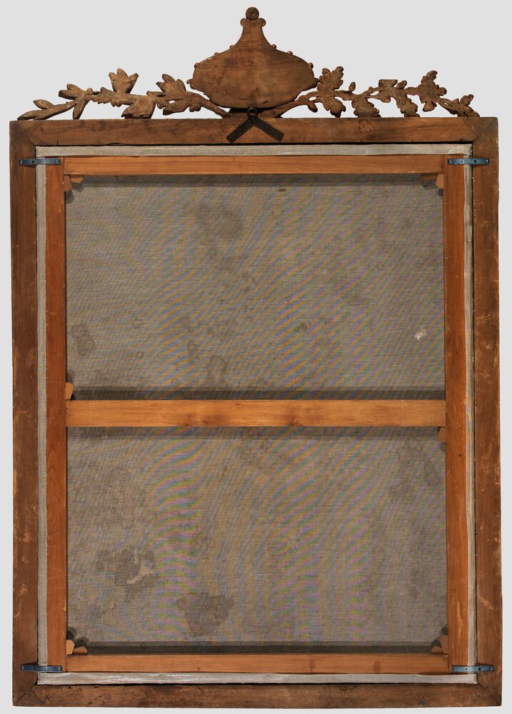 Venaria Reale, Reggia,  Ritratto di Vittorio Amedeo III, inv. R 5753, verso - dopo il restauro