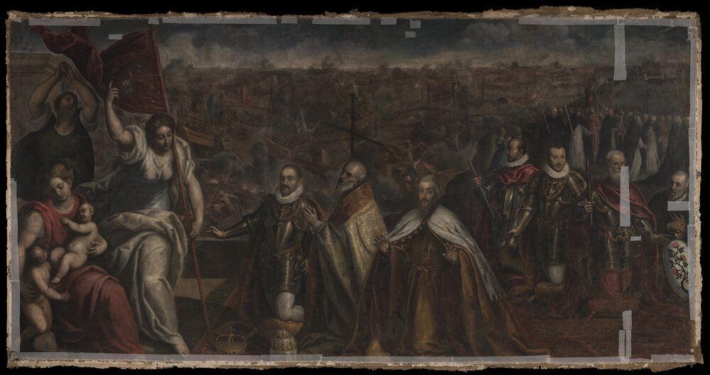 04-TE-2018_Verbania, Villa San Remigio, J. Negretti (Palma il Giovane), Celebrazione della battaglia di Lepanto