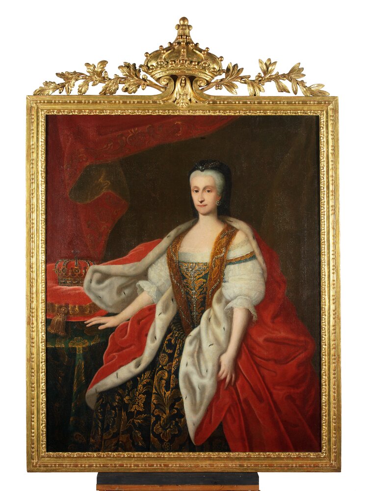 Venaria, Reggia, G. Duprà (attr.), Maria Antonia Ferdinanda di Borbone, inv. R 5752 - dopo il restauro