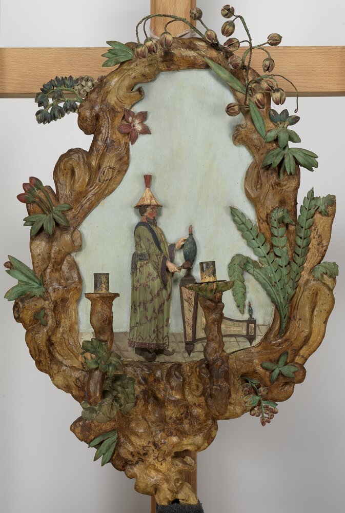 Nichelino, Stupinigi Hunting Lodge, Chinese Fan, inv. 3217 - after restoration