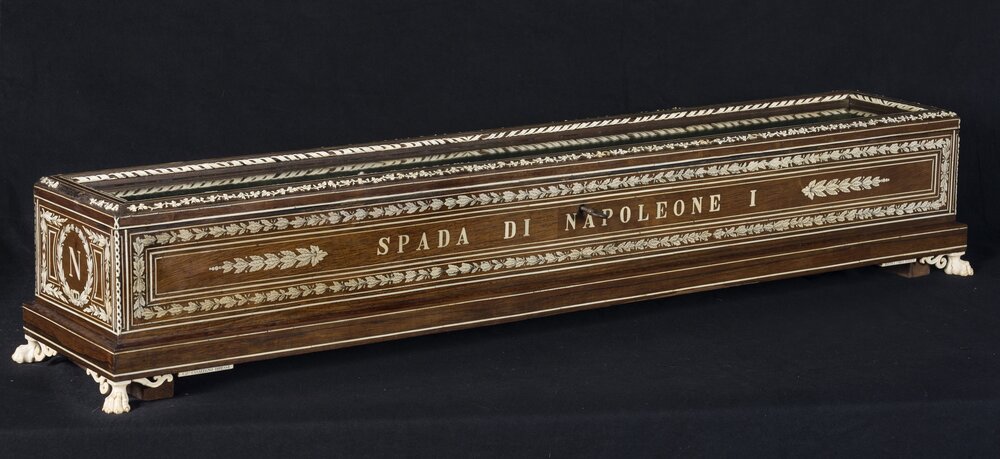 Torino, Armeria Reale, Cofanetto della spada di Napoleone cat. G. 376 - dopo il restauro