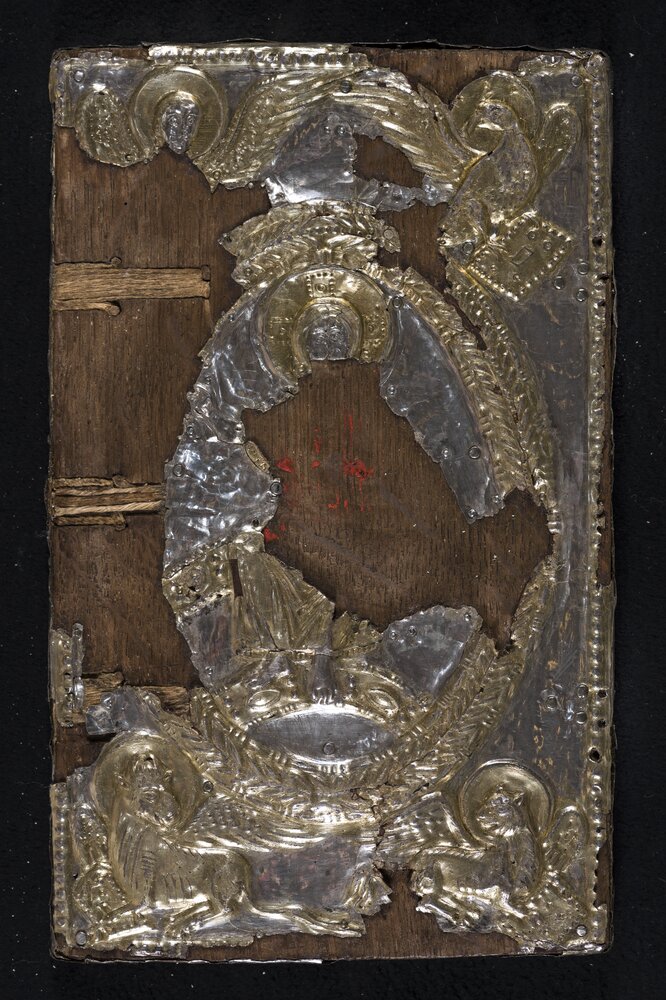 Vercelli, Museo del Tesoro del Duomo, Codice A - Codex Vercellensis Evangeliorum - dopo il restauro