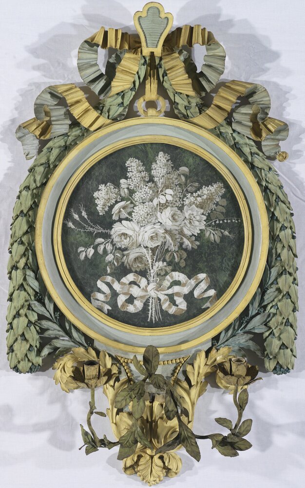 Hunting house of Stupinigi, Bonzanigo and Rapous, Fan inv. 2626 - after restoration