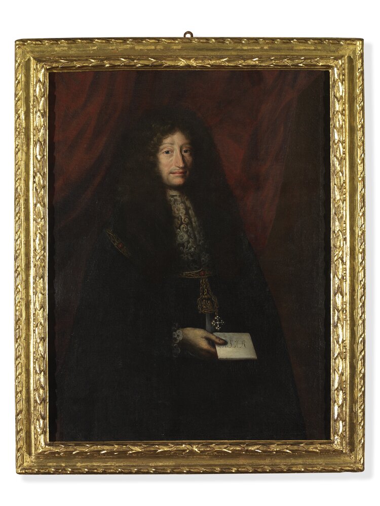 Venaria, Reggia, Portrait of the Marquis Carron of San Tomaso, inv. R 8101 - after restoration