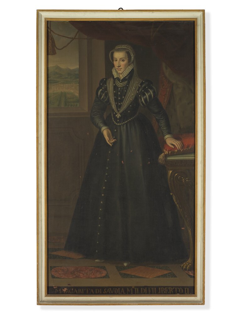 15-TE-2009_Venaria Reale, Royal Palace, Portrait of Margaret of Valois, inv. R 5530 (ownership of Racconigi Castle)