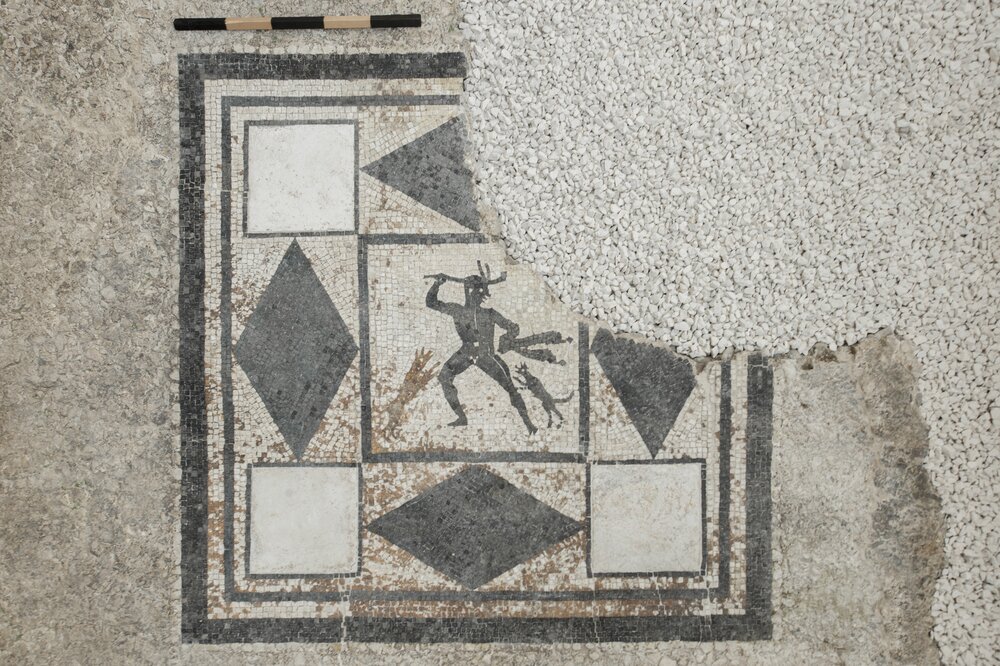 Torino, Via delle Orfane, Strutture murarie e pavimentali domus romana - dopo il restauro