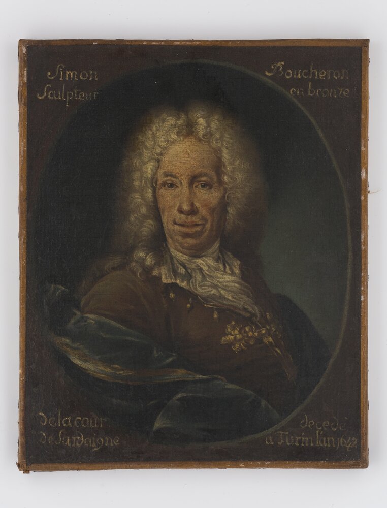 Torino, Museo Civico d’Arte Antica – Palazzo Madama, G. Rigaud, Ritratto di Simon Boucheron, inv. 28/D - prima del restauro