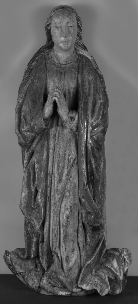 Antagnod (AO), Chiesa parrocchiale, A. De Lonhy (attr.), Assunta, inv. 26780 - infrarosso IR (1700 nm)