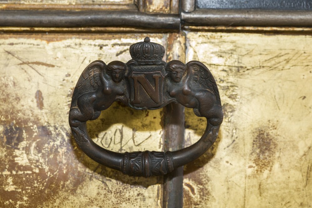 Nichelino, Stupinigi Hunting Lodge, J.A.E. Getting, Napoleonic gala sedan - before restoration