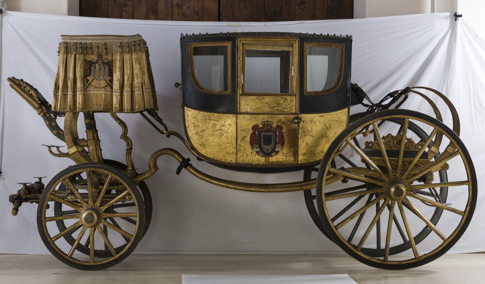 87-AL-2020_Nichelino, Palazzina di Caccia di Stupinigi, J.A.E. Getting, Berlina di gala napoleonica