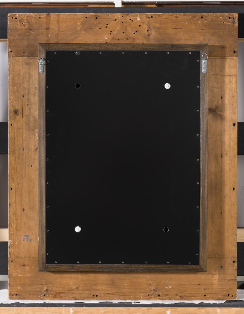 Torino, Galleria Sabauda, Madonna della tenda, inv. 271, verso - dopo il restauro