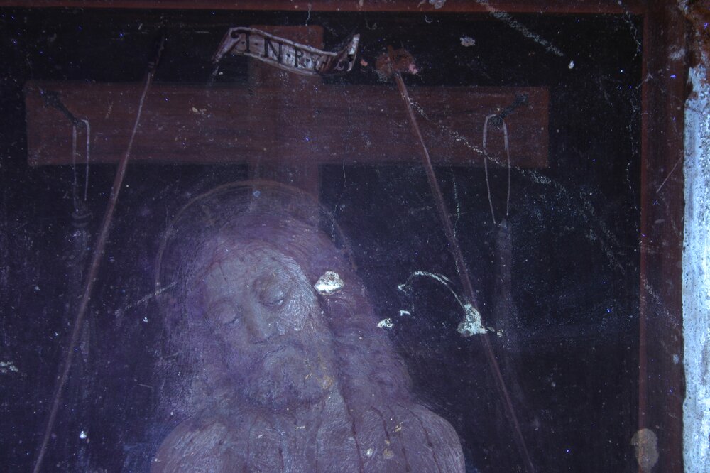 Torino, Galleria Sabauda, Cristo di pietà, inv. 208 - analisi UV
