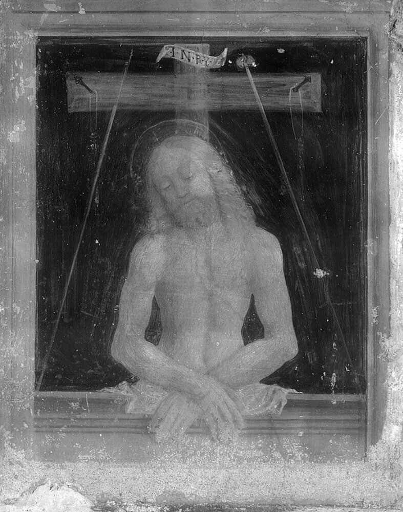 Torino, Galleria Sabauda, Cristo di pietà, inv. 208 - infrarosso IR (950 nm)