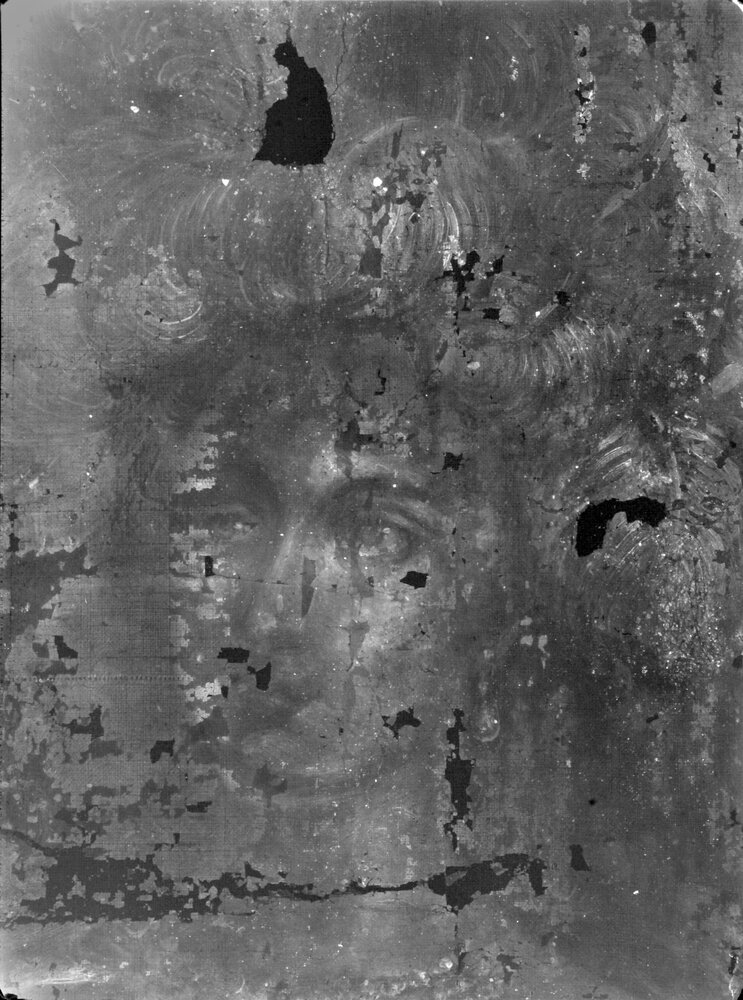 Venaria, Reggia, B. Mathieu, Caterina Isnarda marquise of Caluso and Delibera Eleonora S.Martino di Parella marquise of Rhodes, inv. 273 - Digital X-ray