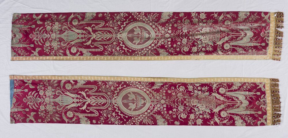 Caravino, Castello di Masino manufatti tessili - dopo il restauro