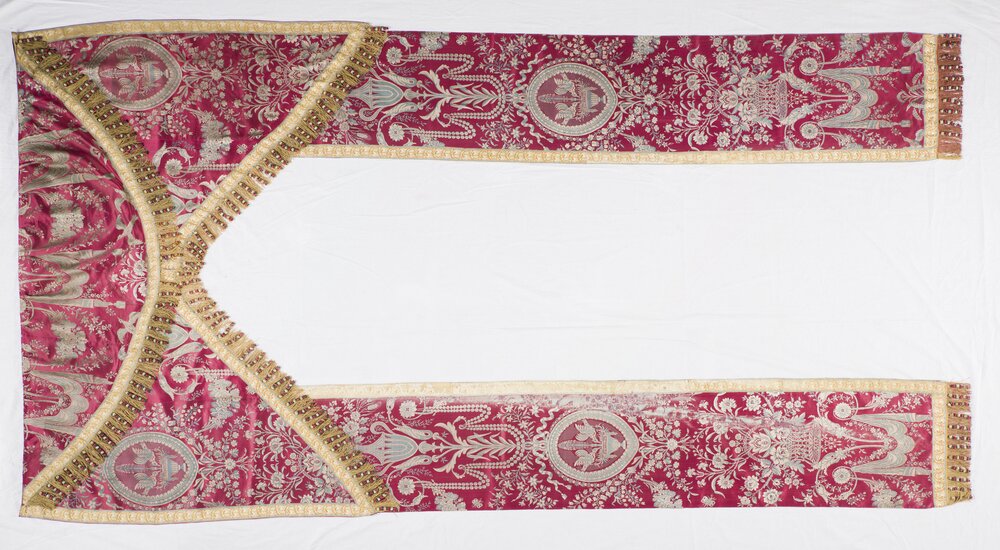 Caravino, Castello di Masino manufatti tessili - dopo il restauro