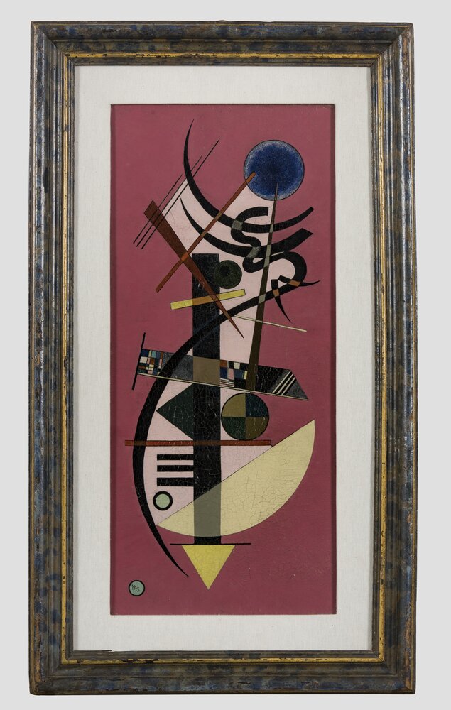 77-AC-2018_Bergamo, Galleria d’Arte Moderna e Contemporanea, V. Kandinskij, Spitz-Rund, inv. 91GC00174