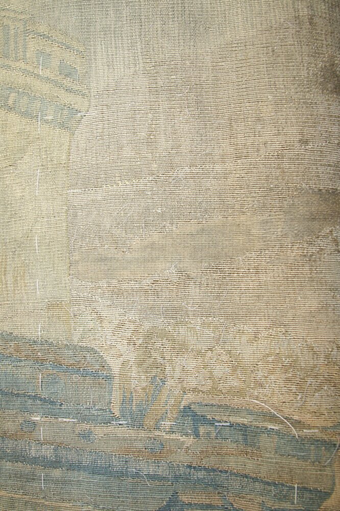 Galleria Sabauda, F. Van Der Borght, L'Europa inv. 770 - durante il restauro