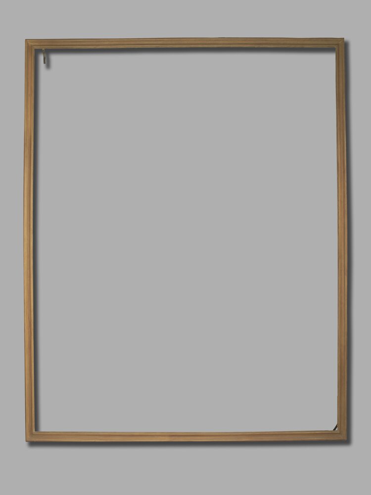 Racconigi, Castello, C. Dauphin, Equestrian portrait of Ludovica di Savoia inv. R 4874, frame - before restoration