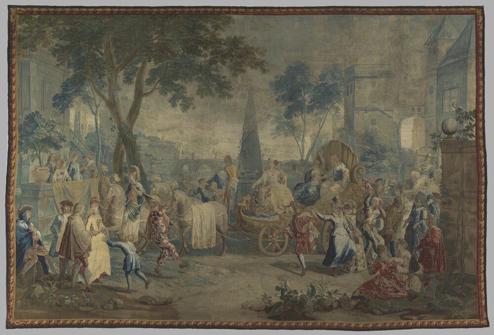 Galleria Sabauda, F. Van Der Borght, L'Europa inv. 770 - dopo il restauro