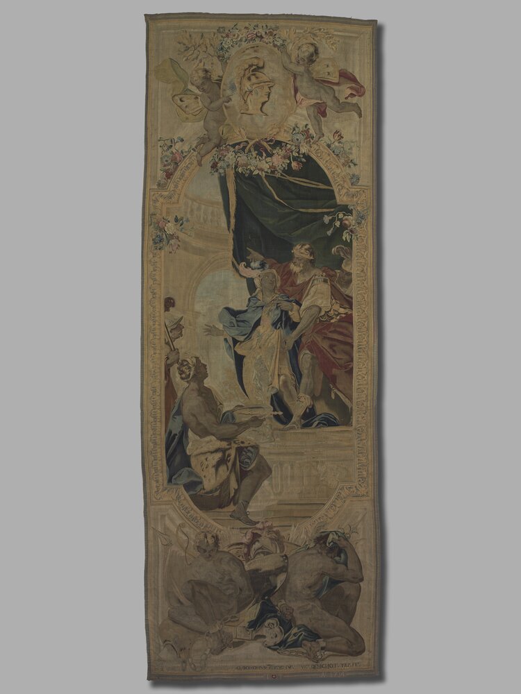 24-MT-2007_Turin, Royal Palace, V. Demignot, Alessandro giovinetto receives the scepter (tape), inv. 5067