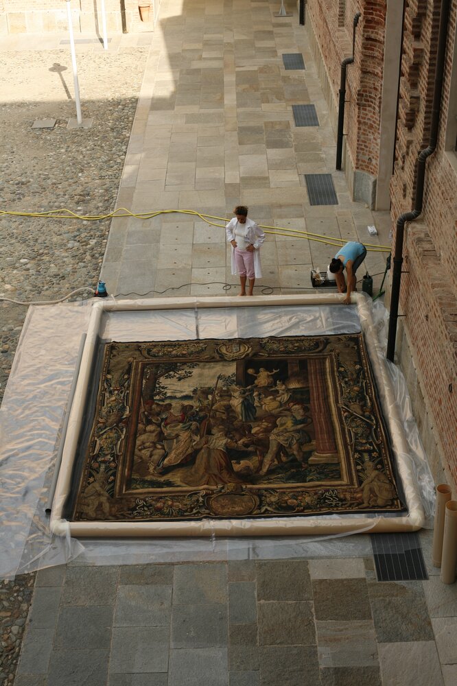 Turin, Palazzo Reale, Niobe insults the simulacrum of Latona, inv. 5023 - washing