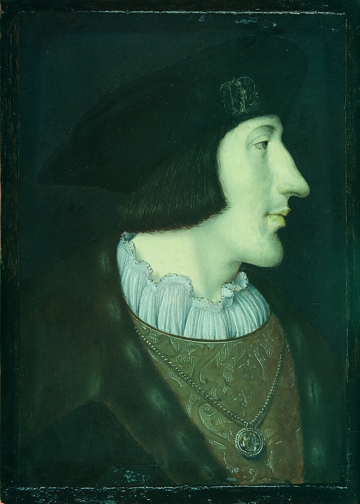 Galleria Sabauda, D. Ferrari, Portrait of Charles II of Savoy inv. 189, cat. 3 - false color analysis