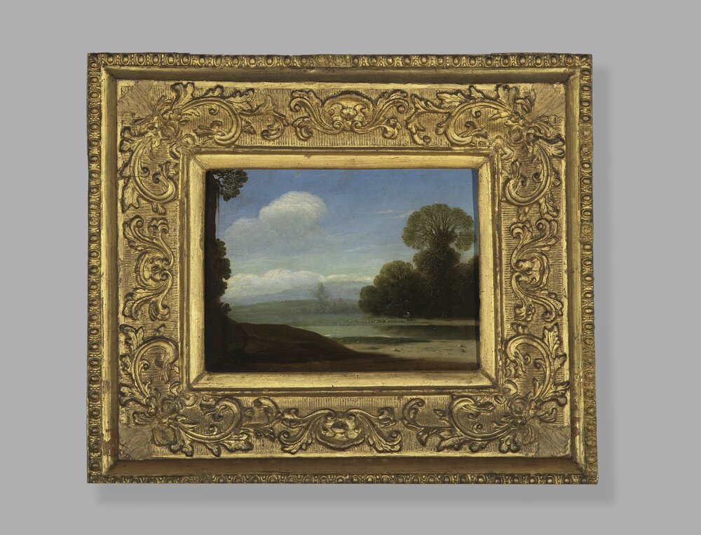 21mc013-TA-2008_Turin, Galleria Sabauda, G. Wals, River landscape, inv. 654, cat. 761a