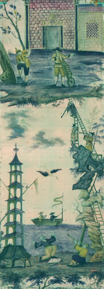 Hunting lodge of Stupinigi, Screen inv. 968 - false color