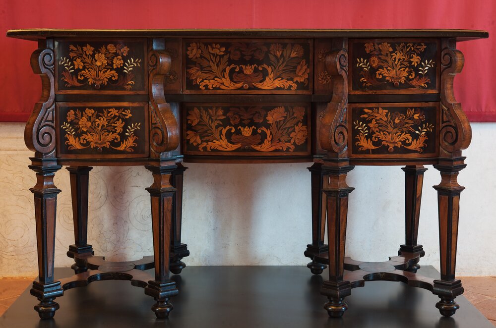 Venaria, Reggia, Scrivania alla 