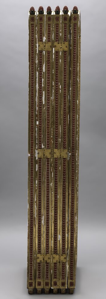 Hunting lodge of Stupinigi, Screen Bonzanigo inv. 3018 - during the restoration