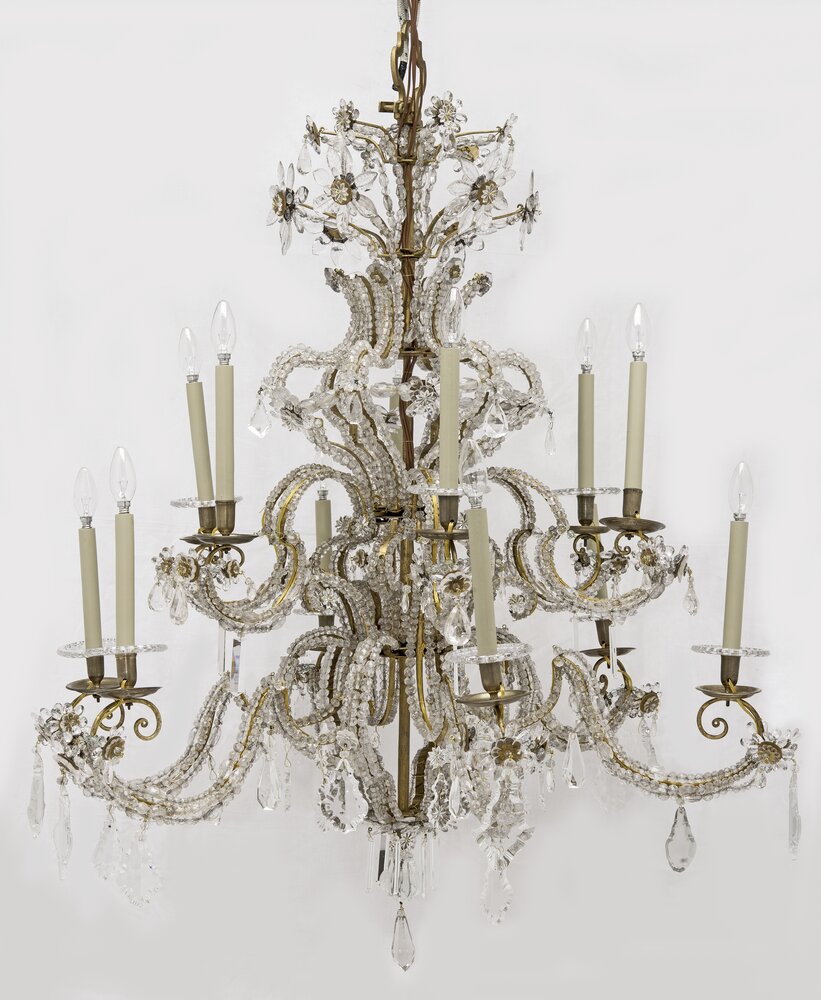 Hunting House of Stupinigi, Chandelier inv. 471 - after restoration