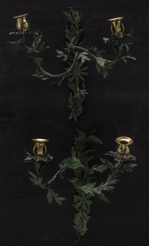 Stupinigi Hunting Lodge, Appliques invv. 391, 392 - after restoration