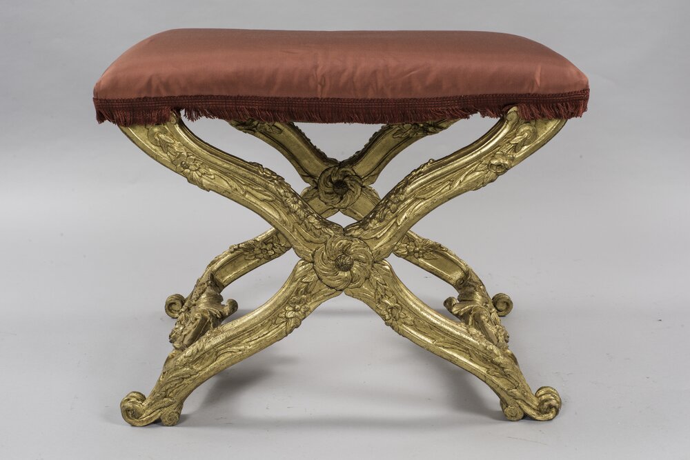 Stupinigi Hunting House, Stools Invv. 730 - after restoration