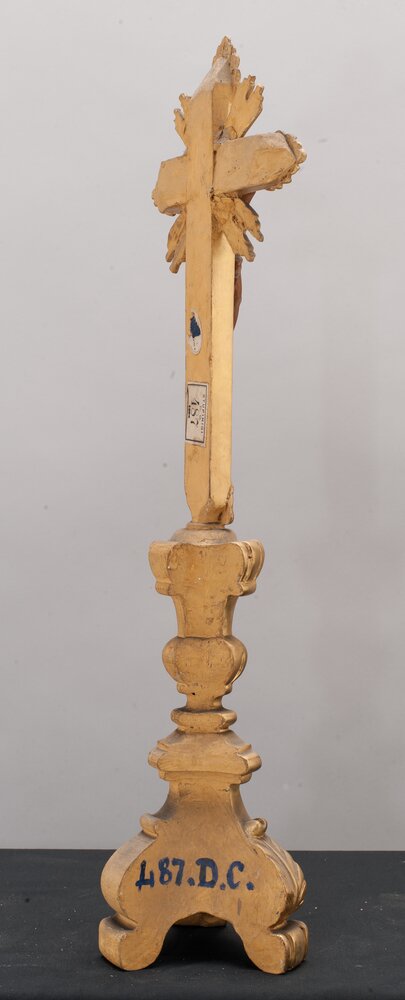 Hunting lodge of Stupinigi, Cross Inv. 487 verse - before restoration