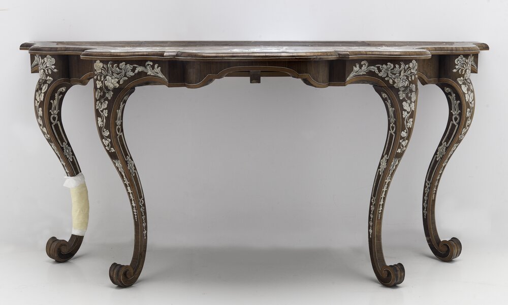 Nichelino, Hunting Palace of Stupinigi, Medal Piffetti Inv. 2468 - before restoration