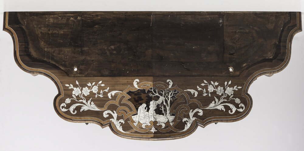 Nichelino, Hunting Palace of Stupinigi, Medal Piffetti Inv. 2468 - during the restoration