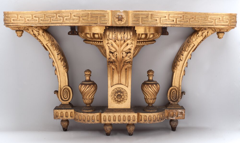 17mc11/12-AL-2013_Nichelino, Palazzina di Caccia di Stupinigi, 2 Console, inv. 459, 460