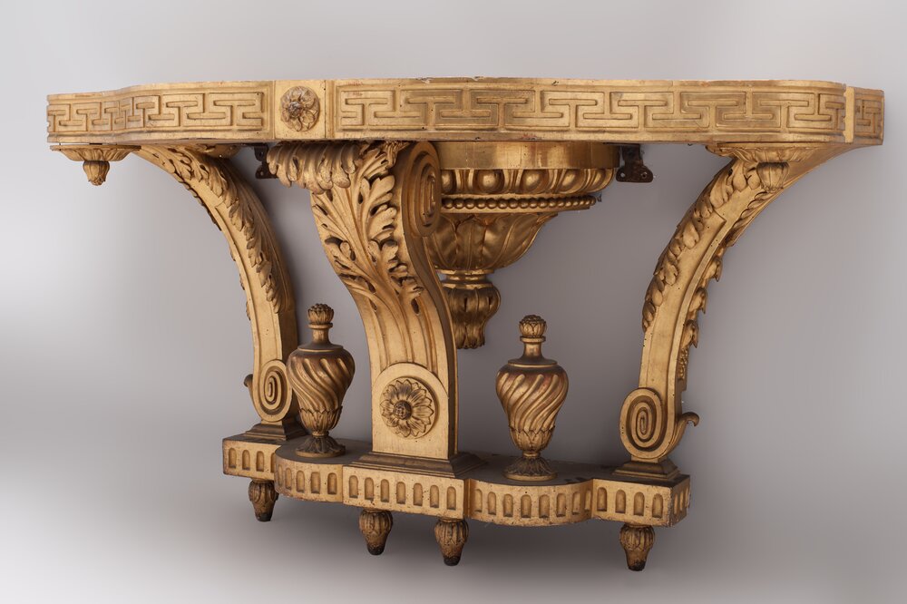 Hunting Palace of Stupinigi, Console inv. 460 - before restoration