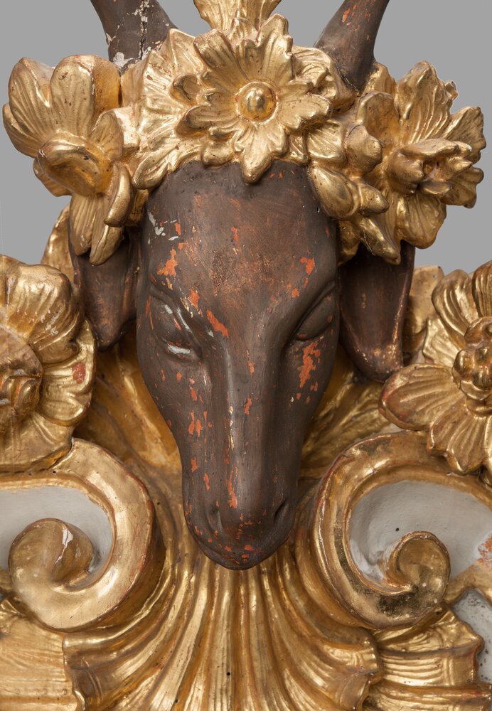 Stupinigi Hunting House, Fan inv. 539 - before restoration