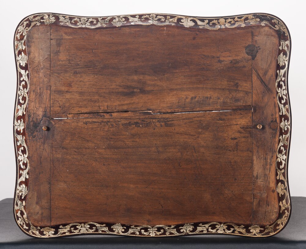 Turin, Museum of Decorative Arts Accorsi-Ometto, P. Piffetti, Cofano forte - before restoration