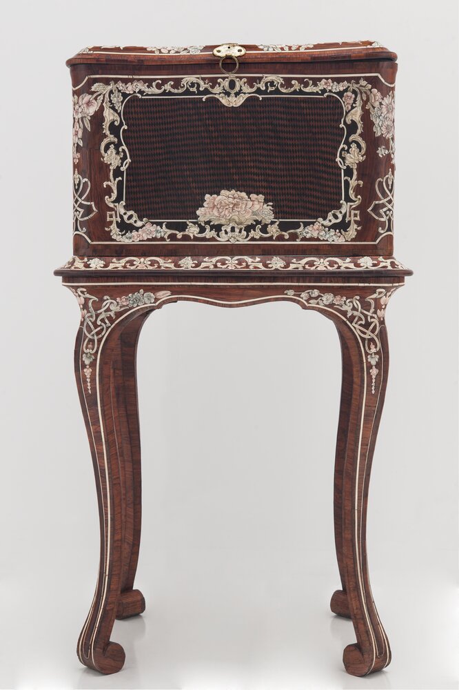 Turin, Museum of Decorative Arts Accorsi-Ometto, P. Piffetti, Cofano forte - after restoration