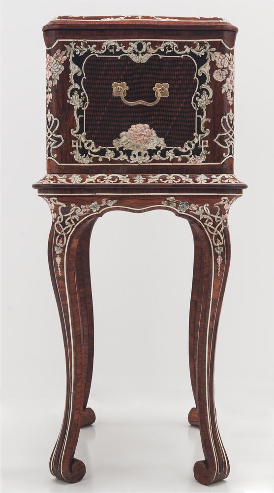 Turin, Museum of Decorative Arts Accorsi-Ometto, P. Piffetti, Cofano forte - after restoration