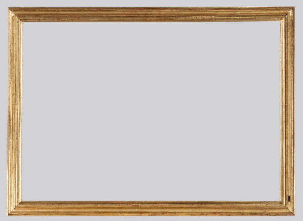 Torino, Galleria Sabauda, E. Baschenis, Strumenti musicali, inv. 364 - cornice dopo il restauro